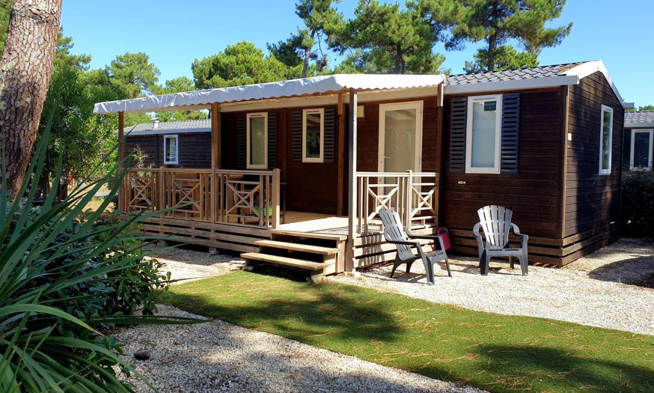 Mobil Home Happiness33 Dans Camping 5 Etoiles Acces Direct Plage Vendays Montalivet Exteriör bild