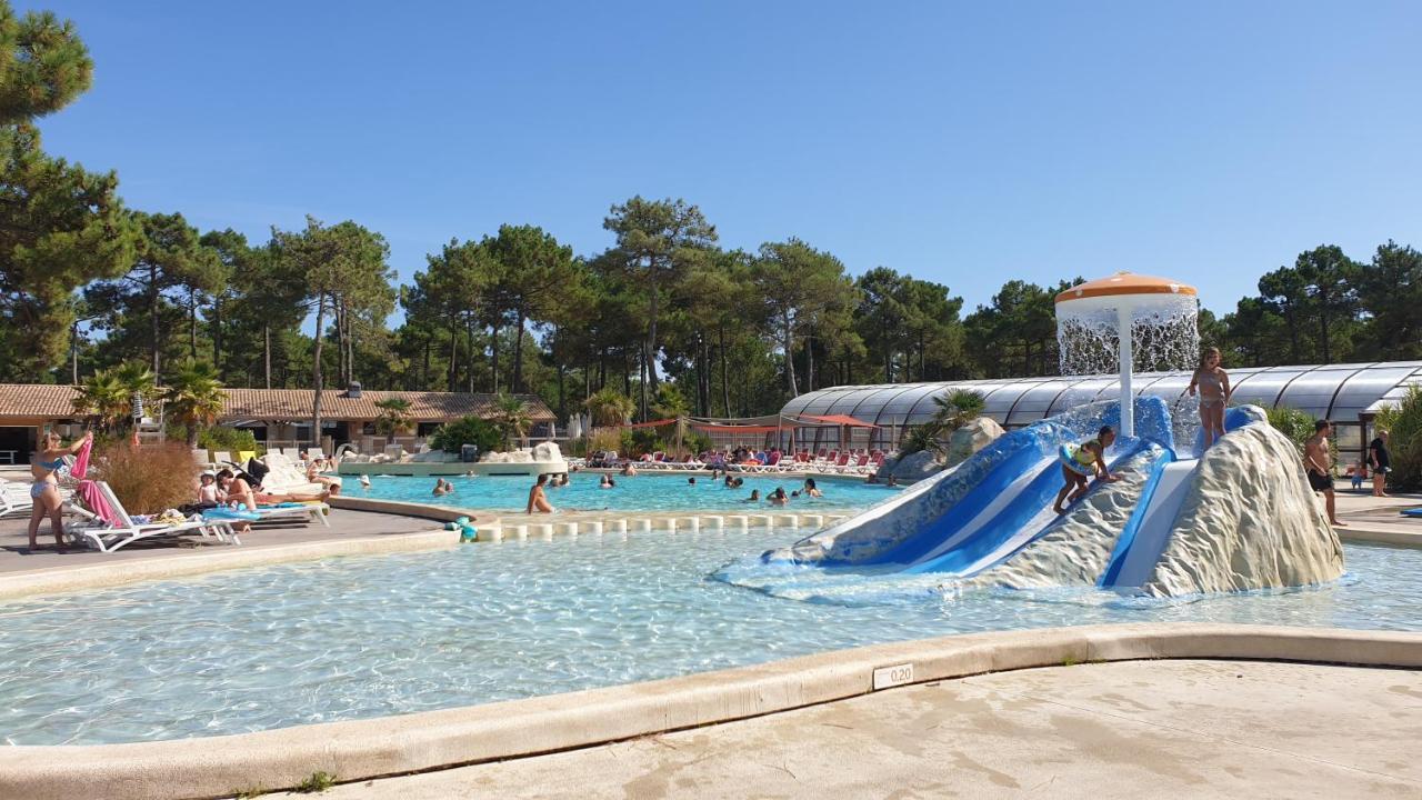 Mobil Home Happiness33 Dans Camping 5 Etoiles Acces Direct Plage Vendays Montalivet Exteriör bild