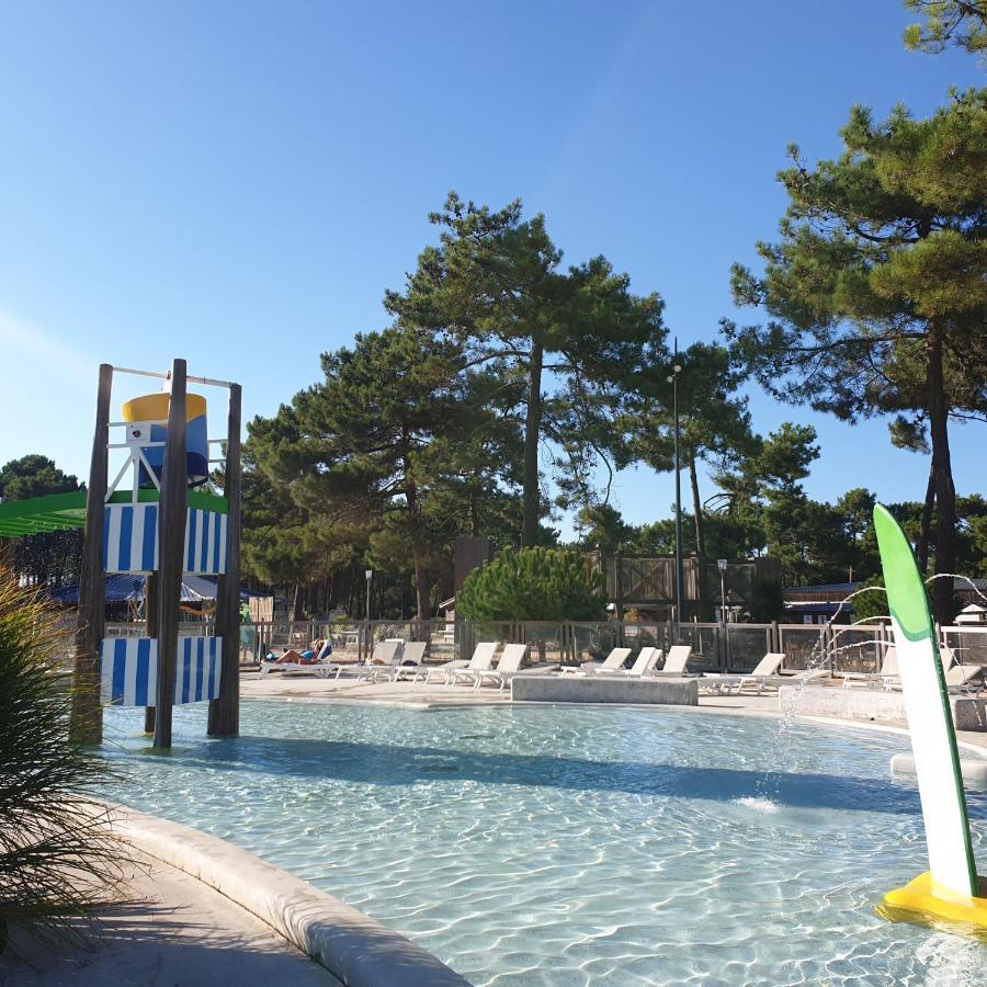 Mobil Home Happiness33 Dans Camping 5 Etoiles Acces Direct Plage Vendays Montalivet Exteriör bild