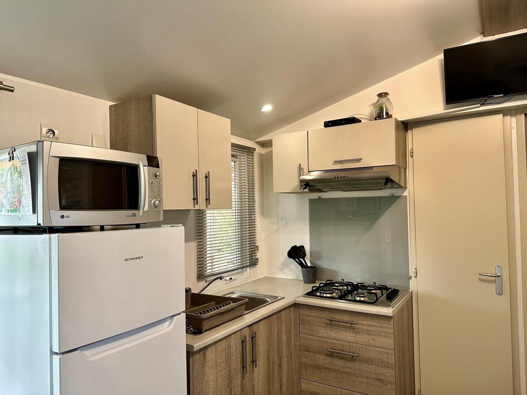 Mobil Home Happiness33 Dans Camping 5 Etoiles Acces Direct Plage Vendays Montalivet Exteriör bild